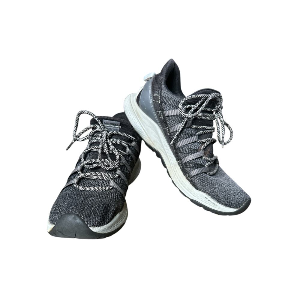 Women’s Merrell Bravada Edge Grey Black Trail Hiking Lace Up Sneakers Size 9